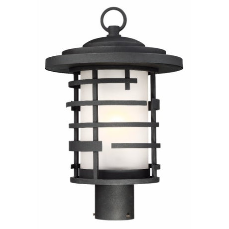 Nuvo Lighting 60-6406 Lansing Post Light - Textured Black
