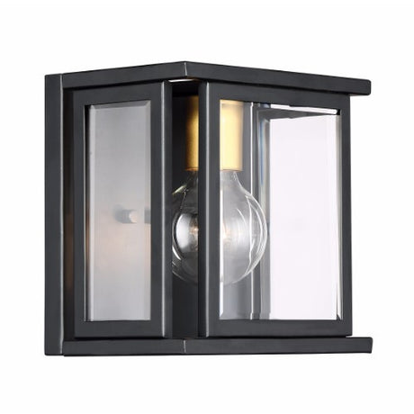 Nuvo Lighting 60-6411 Payne 1 Bulb Wall Sconce - Black
