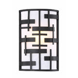 Nuvo Lighting 60-6431 Lansing 1 Bulb Wall Sconce - Textured Black