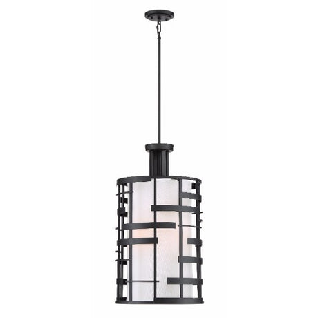 Nuvo Lighting 60-6433 Lansing Down Light Pendant - Textured Black