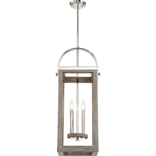 Nuvo Lighting 60-6481 Bliss Entrance / Foyer Pendant - Driftwood