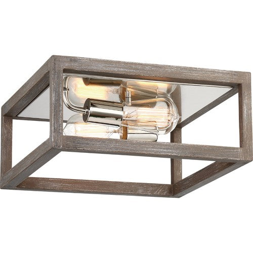 Nuvo Lighting 60-6482 Bliss Flush Mount Ceiling Light - Driftwood