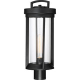 Nuvo Lighting 60-6503 Huron Post Light - Aged Bronze / Glass