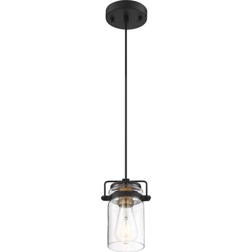 Nuvo Lighting 60-6733 Antebellum Mini Pendant - Black