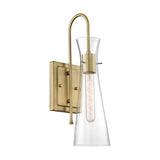 Nuvo Lighting 60-6857 Bahari 1 Bulb Wall Sconce - Vintage Brass