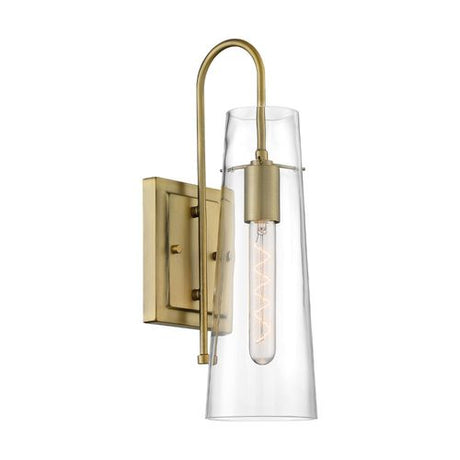 Nuvo Lighting 60-6859 Alondra 1 Bulb Wall Sconce - Vintage Brass