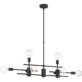 Nuvo Lighting 60-6862 Delphi Linear Pendant - Black