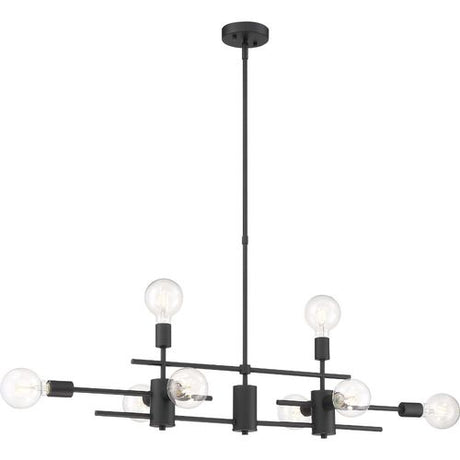 Nuvo Lighting 60-6862 Delphi Linear Pendant - Black