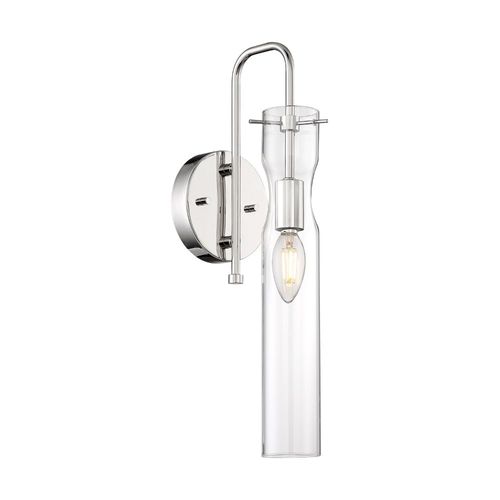 Nuvo Lighting 60-6865 Spyglass 1 Bulb Wall Sconce - Polished Nickel