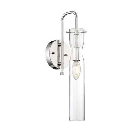 Nuvo Lighting 60-6865 Spyglass 1 Bulb Wall Sconce - Polished Nickel