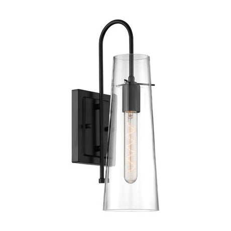 Nuvo Lighting 60-6879 Alondra 1 Bulb Wall Sconce - Black