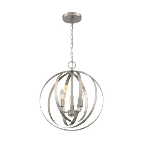 Nuvo Lighting 60-7047 Pendleton Entrance / Foyer Pendant - Brushed Nickel