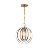 Nuvo Lighting 60-7056 Pendleton Entrance / Foyer Pendant - Burnished Brass