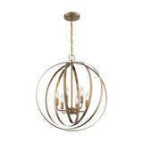 Nuvo Lighting 60-7058 Pendleton Entrance / Foyer Pendant - Burnished Brass