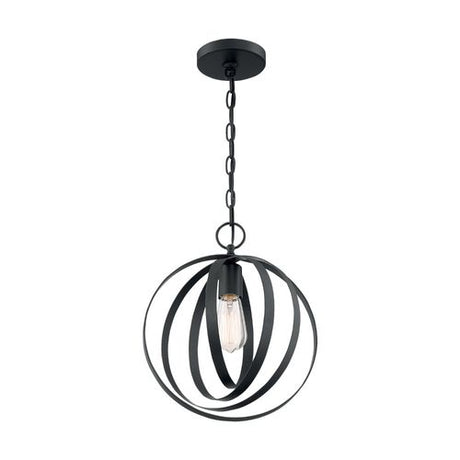 Nuvo Lighting 60-7066 Pendleton Entrance / Foyer Pendant - Matte Black