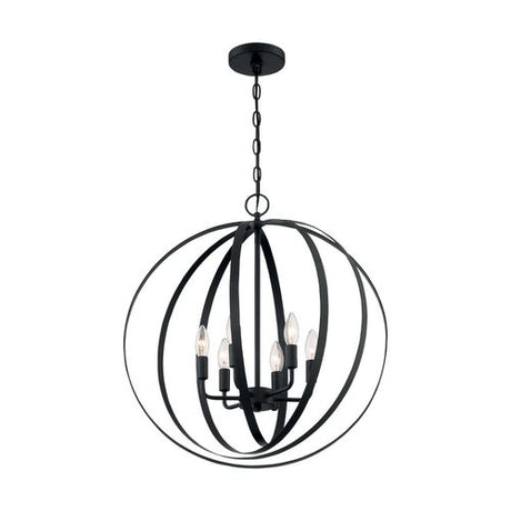 Nuvo Lighting 60-7068 Pendleton Entrance / Foyer Pendant - Matte Black