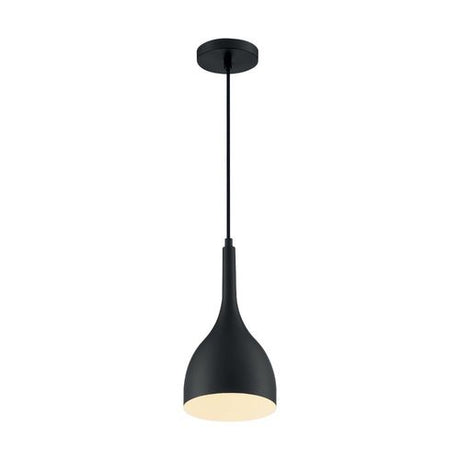Nuvo Lighting 60-7086 Bellcap Mini Pendant - Matte Black