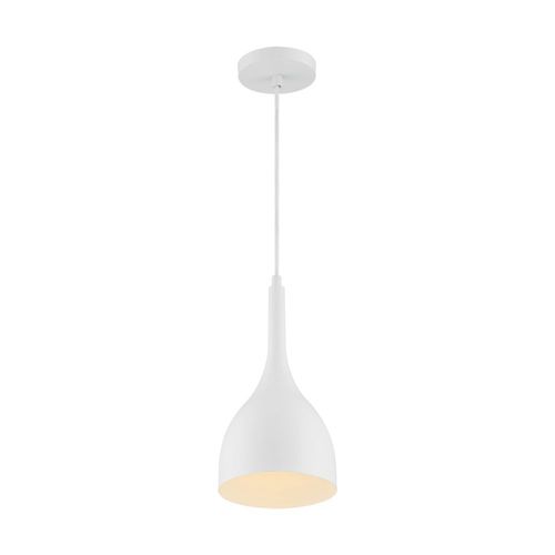 Nuvo Lighting 60-7096 Bellcap Mini Pendant - White