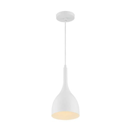Nuvo Lighting 60-7096 Bellcap Mini Pendant - White