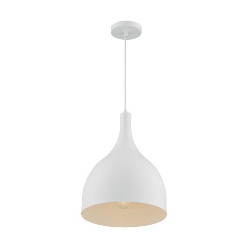 Nuvo Lighting 60-7097 Bellcap Down Light Pendant - Matte White