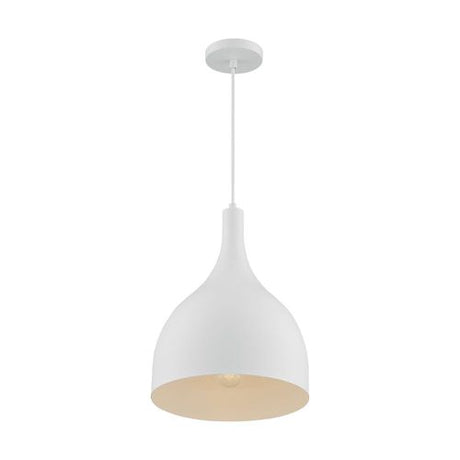 Nuvo Lighting 60-7097 Bellcap Down Light Pendant - Matte White