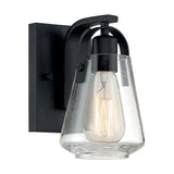 Nuvo Lighting 60-7101 Skybridge 1 Bulb Wall Sconce - Matte Black