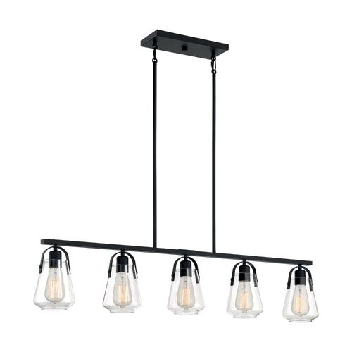 Nuvo Lighting 60-7104 Skybridge Linear Pendant - Matte Black