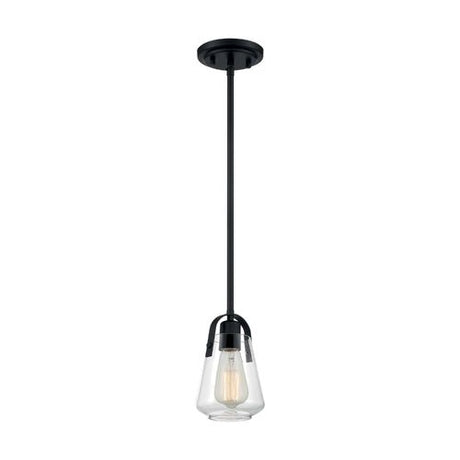 Nuvo Lighting 60-7106 Skybridge Mini Pendant - Matte Black