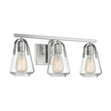 Nuvo Lighting 60-7113 Skybridge 3 Bulb Bathroom Light - Brushed Nickel