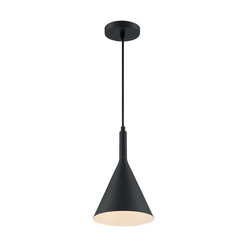 Nuvo Lighting 60-7127 Lightcap Mini Pendant - Matte Black