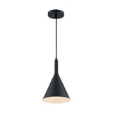 Nuvo Lighting 60-7127 Lightcap Mini Pendant - Matte Black