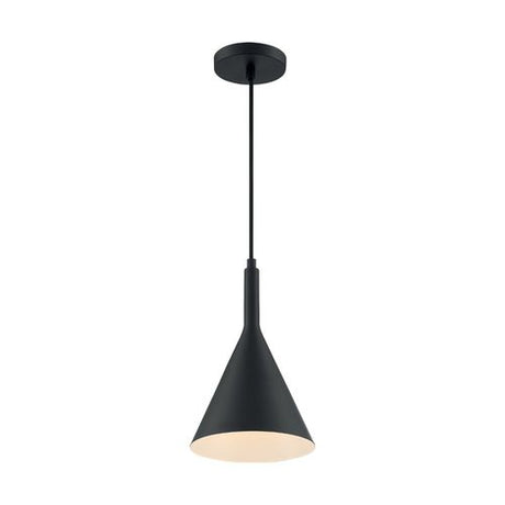 Nuvo Lighting 60-7127 Lightcap Mini Pendant - Matte Black