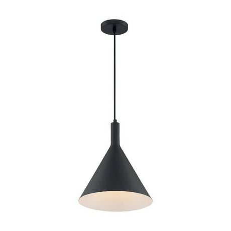 Nuvo Lighting 60-7128 Lightcap Down Light Pendant - Matte Black