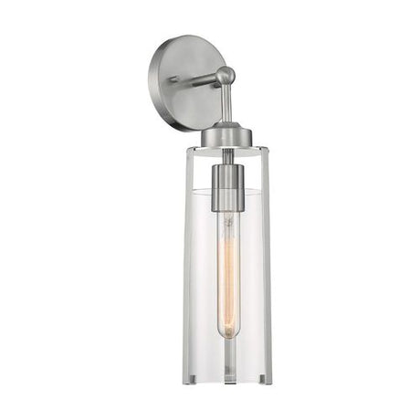 Nuvo Lighting 60-7141 Marina 1 Bulb Wall Sconce - Brushed Nickel