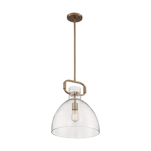 Nuvo Lighting 60-7142 Teresa Down Light Pendant - Burnished Brass