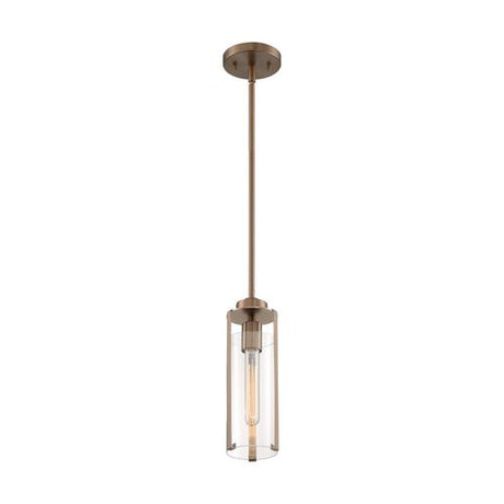 Nuvo Lighting 60-7150 Marina Mini Pendant - Burnished Brass