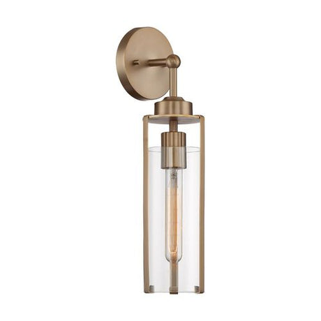 Nuvo Lighting 60-7151 Marina 1 Bulb Wall Sconce - Burnished Brass