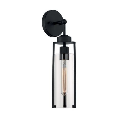 Nuvo Lighting 60-7161 Marina 1 Bulb Wall Sconce - Matte Black