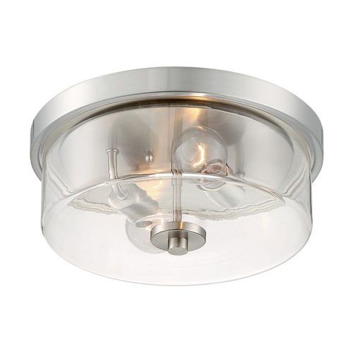 Nuvo Lighting 60-7168 Sommerset Flush Mount Ceiling Light - Brushed Nickel