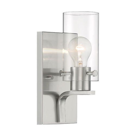 Nuvo Lighting 60-7171 Sommerset 1 Bulb Wall Sconce - Brushed Nickel
