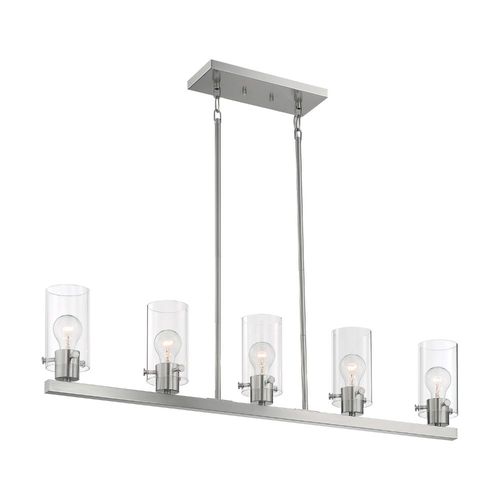 Nuvo Lighting 60-7176 Sommerset Linear Pendant - Brushed Nickel