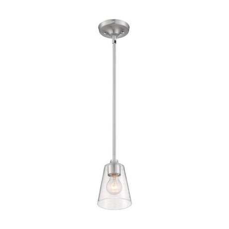 Nuvo Lighting 60-7180 Bransel Mini Pendant - Brushed Nickel