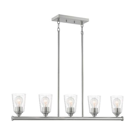 Nuvo Lighting 60-7186 Bransel Linear Pendant - Brushed Nickel