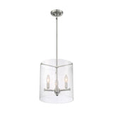 Nuvo Lighting 60-7187 Bransel Entrance / Foyer Pendant - Brushed Nickel