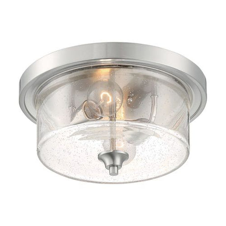 Nuvo Lighting 60-7190 Bransel Flush Mount Ceiling Light - Brushed Nickel