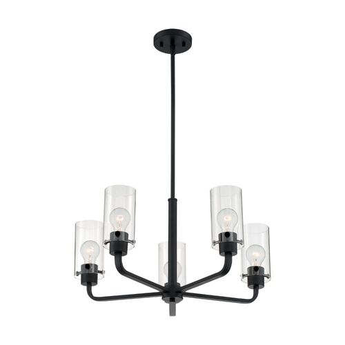 Nuvo Lighting 60-7275 Sommerset Mini Chandelier - Matte Black