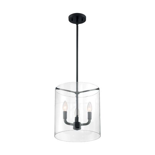 Nuvo Lighting 60-7277 Sommerset Entrance / Foyer Pendant - Matte Black