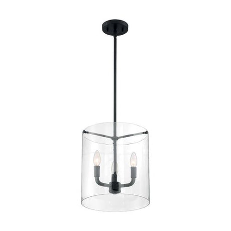 Nuvo Lighting 60-7277 Sommerset Entrance / Foyer Pendant - Matte Black