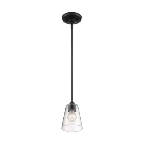 Nuvo Lighting 60-7280 Bransel Mini Pendant - Matte Black