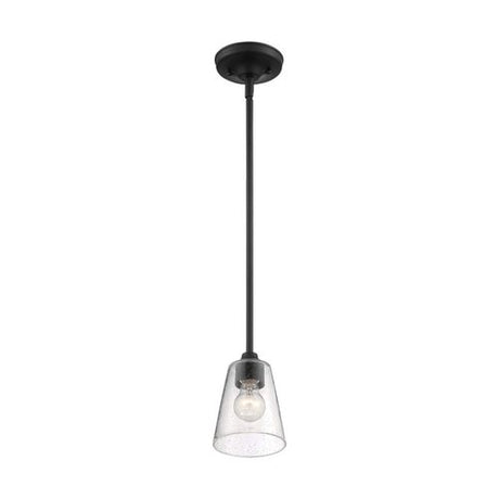 Nuvo Lighting 60-7280 Bransel Mini Pendant - Matte Black